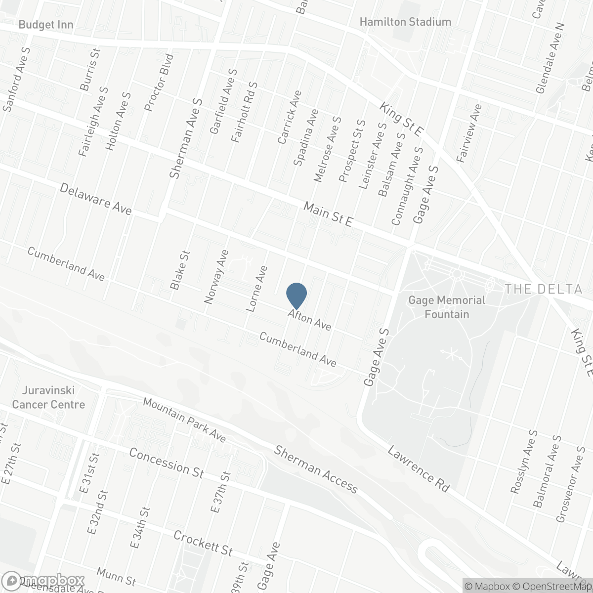 225 PROSPECT Street S, Hamilton, Ontario L8M 2Z6